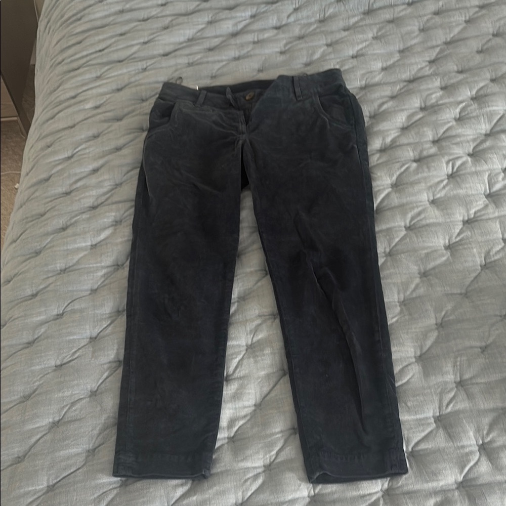 Blue velvet pants Brunello Cucinelli